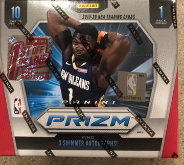 2019-20 prizm fotl box sealed