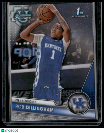 2023-24 Bowman University Chrome Rob Dillingham #44