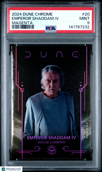 2024 Topps Chrome Dune Emperor Shaddam IV #20 PSA 9