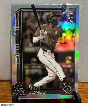 2025 Topps Chrome - Sepia Refractors Greg Jones #265