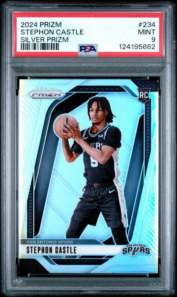 2024 Panini Prizm Silver Prizm Stephon Castle #234 PSA 9