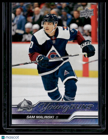 2023-24 Upper Deck Sam Malinski #716 RC