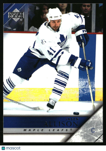 2005-06 Upper Deck Jason Allison #423 Toronto Maple Leafs