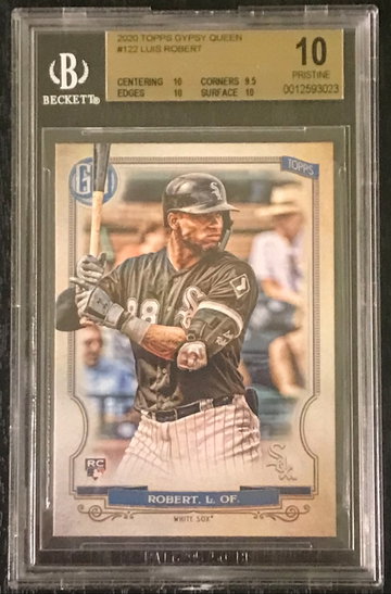 2020 TOPPS GYPSY QUEEN LUIS ROBERT BGS 10 POP: 1 