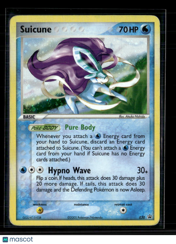 2005 EX Deoxys Suicune Rare #030