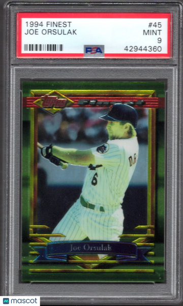 1994 Finest Joe Orsulak #45 PSA 9