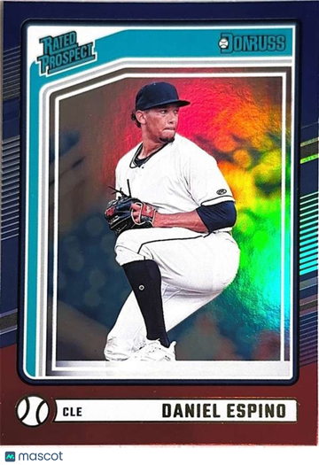2024 Donruss - Red and Blue Daniel Espino #197