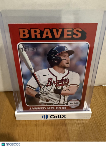 2024 Topps Heritage Jarred Kelenic #293 Red Border