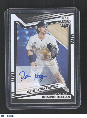 2022 Panini Elite Extra Edition Dominic Keegan #134 Signatures AU