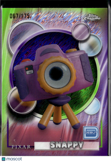 2026 Topps Chrome Disney 100 067/175 Debut #197