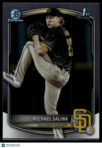 2025 Bowman Draft Michael Salina #BDC-76 Chrome