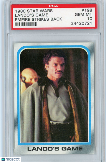 1980 Star Wars Empire Strikes Back Lando's Game #198 PSA 10