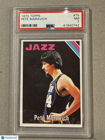 1975 Topps Pete Maravich #75 PSA 7