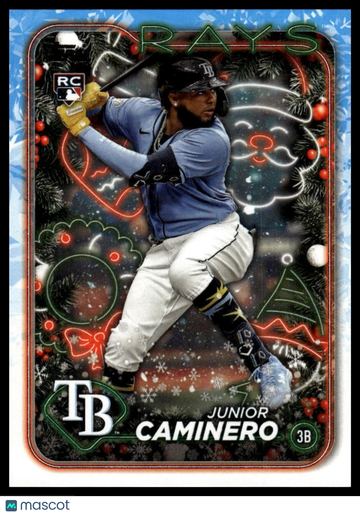 2024 Topps Holiday Junior Caminero #H25 RC