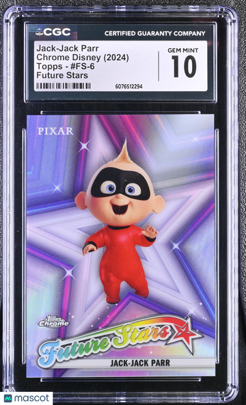 2024 Topps Disney Chrome Jack-Jack Parr Future Stars #FS-6 CGC 10