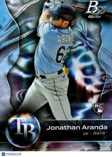 2023 Bowman Platinum Jonathan Aranda #80 Ice Foil RC