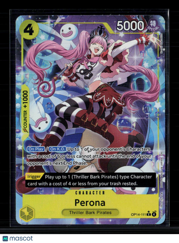 2024 One Piece Card Game 500 Years in the Future Perona Holo Special Alternate Art