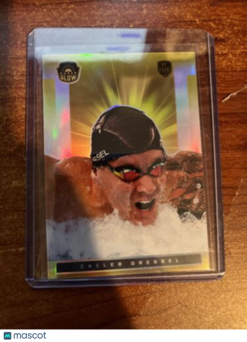 2021 Super Glow Sports Caeleb Dressel #7 Insert