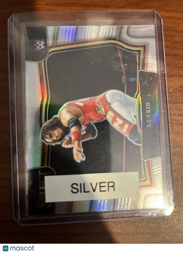 2023 Panini Select X-Pac 1-2-3 Kid #238 Silver Prizm