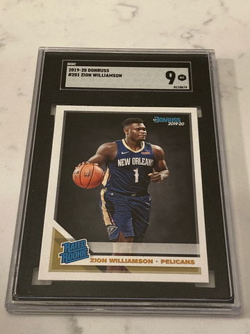 zion williamson 2019 sgc 9