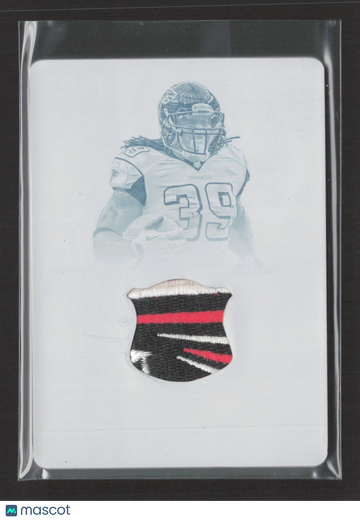 2015 Panini National Treasures Steven Jackson #M-SJA Cyan Printing Plate Clothing Patch Printing Plate