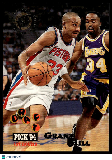 1994-95 Stadium Club Grant Hill #195