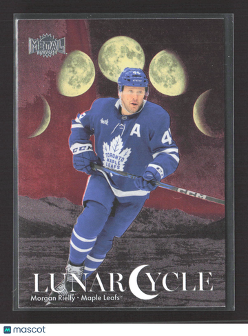 2026 SkyBox Metal Universe Lunar Cycle Morgan Rielly #LC-19 Red 50/99