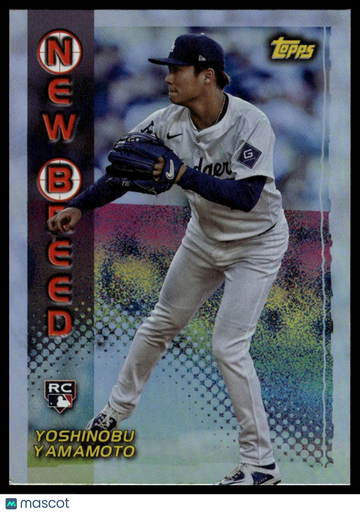 2024 Topps Archives Yoshinobu Yamamoto #99NB-6 1999 Topps Baseball New Breed