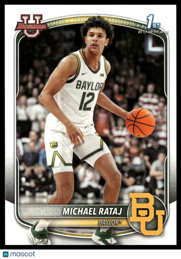 2025-26 Bowman Michael Rataj #BPP-26 Prospects