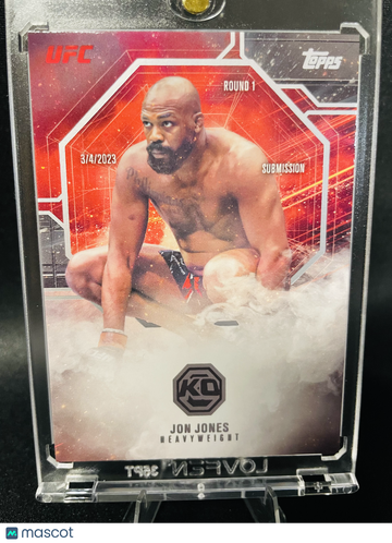 2026 Topps Knockout UFC Instant Arrival Jon Jones #IA-8