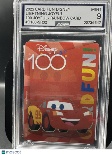 2023 Card.Fun Disney 100 Joyful Rainbow Card #D100-SR32