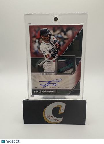 2026 Topps Major League Material Julio Rodríguez #MLMA-JR /5 Patch Game-Used Memorabilia