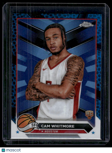 2023-24 Topps Chrome Cam Whitmore #133 Prism Refractors RC
