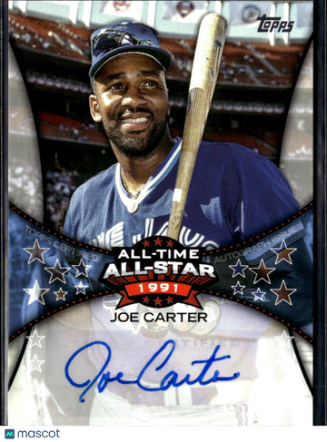 Joe Carter 2023 Topps All-Time All-Star Autograph Auto Toronto Blue Jays