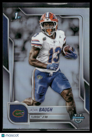 2025 Topps Bowman University Chrome Jadan Baugh #65 Refractor