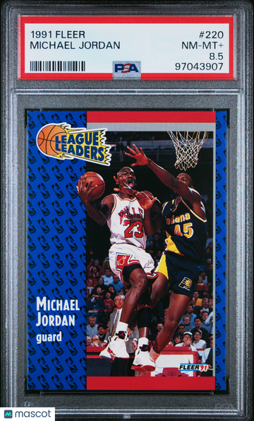 1991 Fleer Michael Jordan #220 PSA 8.5
