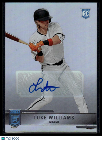 2022 Panini Chronicles Luke Williams #31 Elite Autographs AU