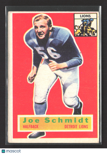 1956 Topps Joe Schmidt #44