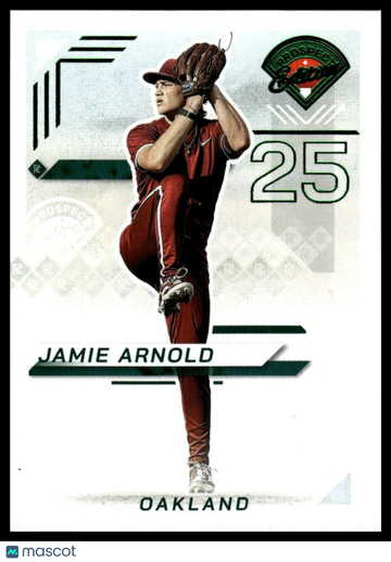 2025 Panini Prospect Edition Jamie Arnold #133 Green