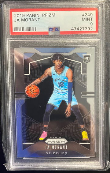 2019 Panini Prizm Ja Morant PSA 9