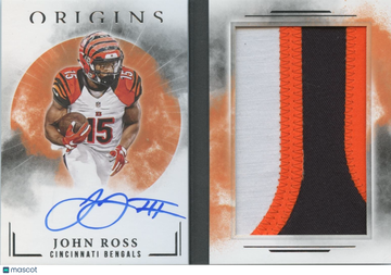 2017 John Ross Patch Rookie Panini Authentic