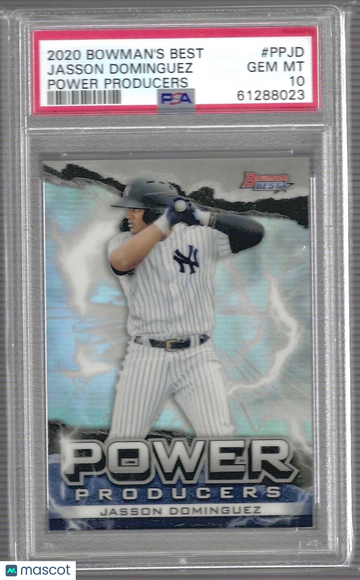 2020 Bowman's Best Power Producers Jasson Dominguez #PPJD PSA 10