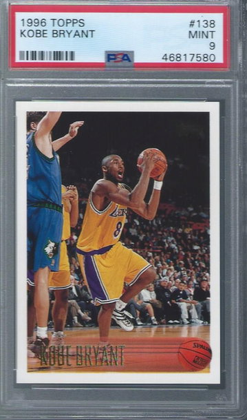 1996 Topps Kobe Bryant