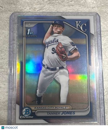 2024 Bowman Draft - Chrome Refractor Tanner Jones #BDC-195