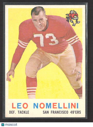 1958 Topps Leo Nomellini #19