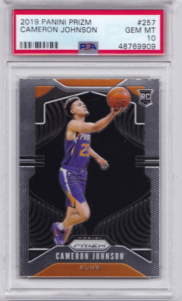 Cameron Johnson 2019 Prizm PSA 10