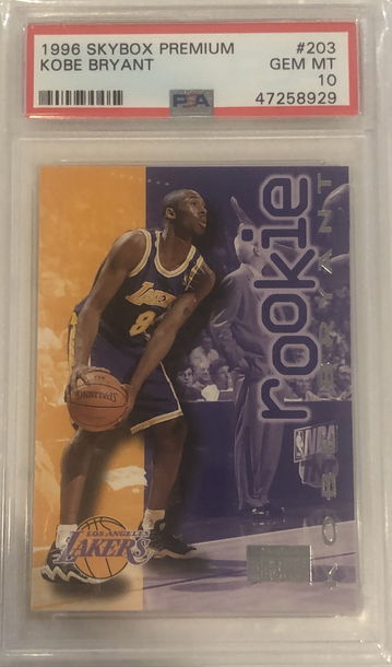 Kobe Bryant 1996 Skybox Premium #203 PSA 10 Pop 360