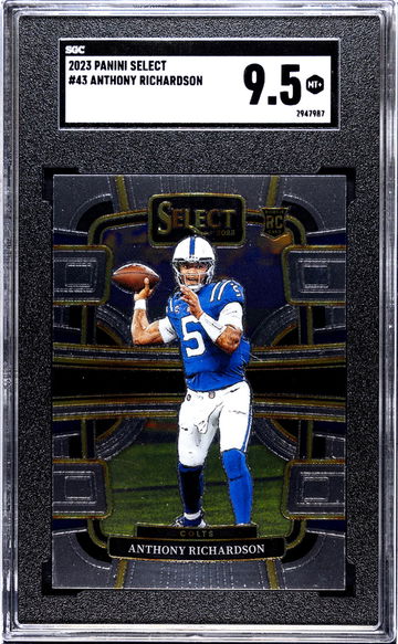 2023 Panini Select Concourse Anthony Richardson #43 RC SGC 9.5