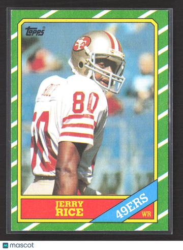 1986 Topps Jerry Rice #161