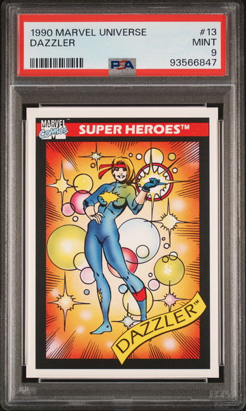 1990 Marvel Universe I #13 Dazzler PSA 9